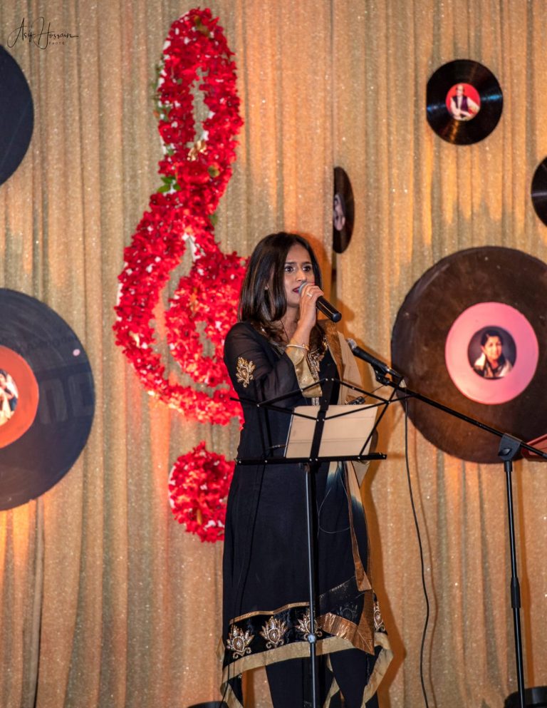 Thank you Tina for a beautiful performance at Eid Milan Party